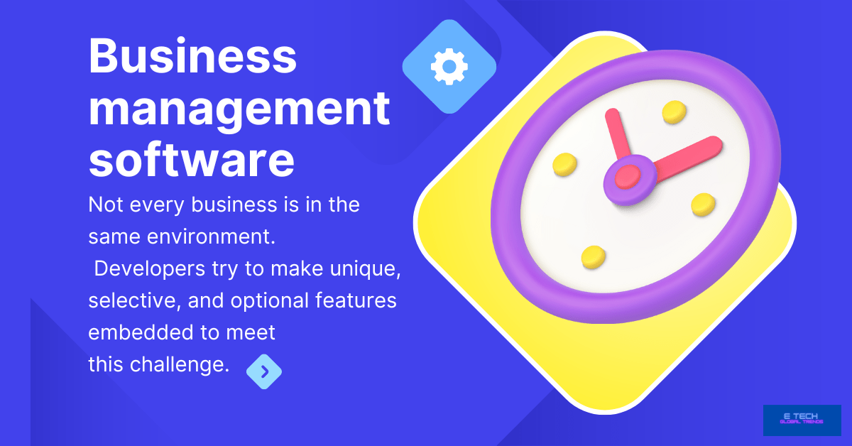 business management software: insights