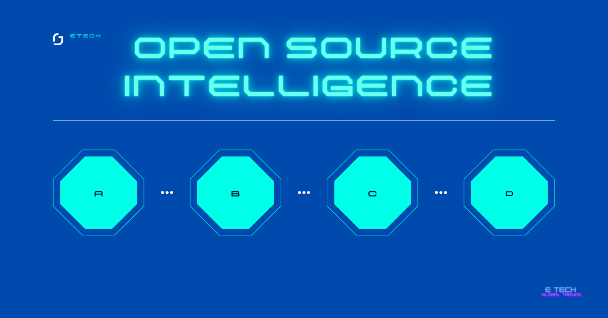 OSINT, insights and trends