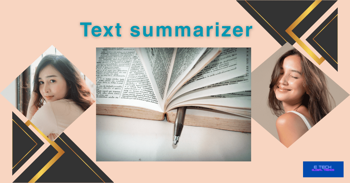 Text summarizer tool for business purpose.