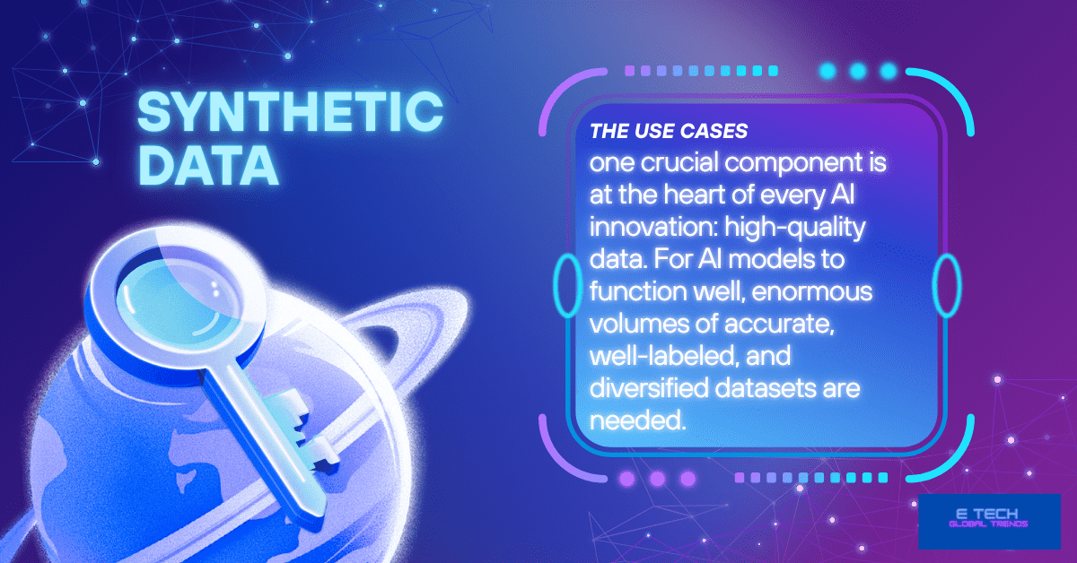 Synthetic Data: the world is moving towards there